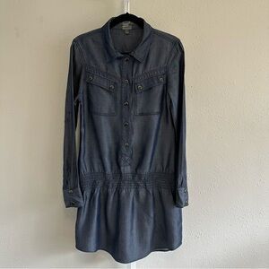 Ted Baker Denim Long Sleeve Dress jumper